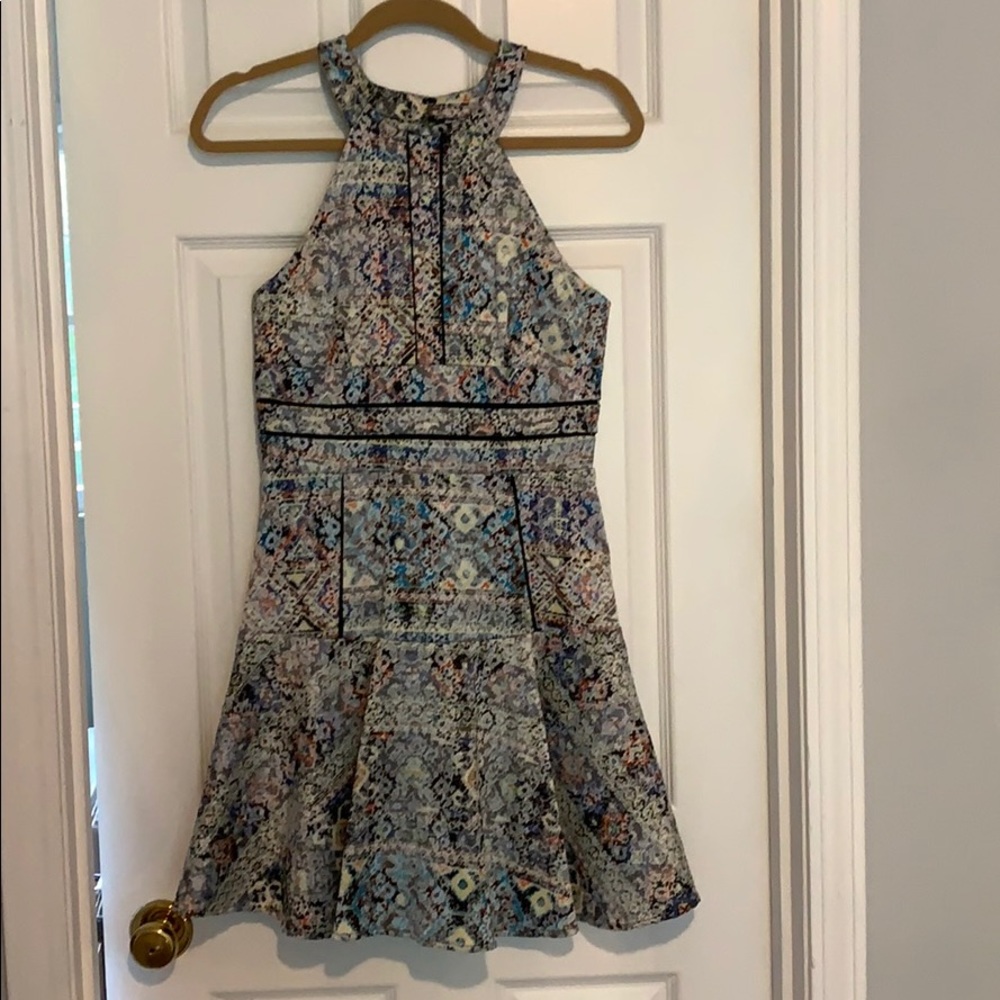 Gorgeous multi-color cocktail dress!